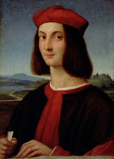 Portrait du jeune Pietro Bembo, 1504-6 - Raffaello Sanzio Raphael